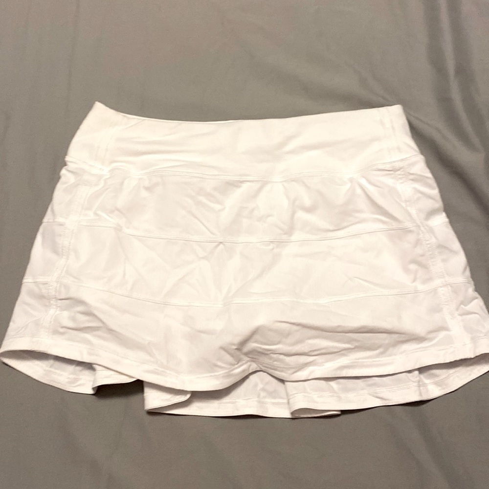 White Lululemon skirt size 4